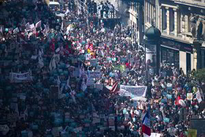 Paryžiuje surengtas protestas prieš Emmanuelio Macrono politiką