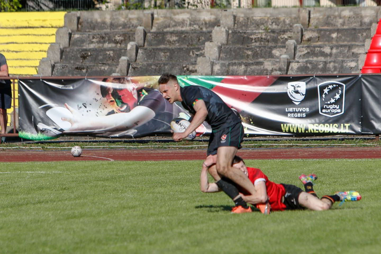 Lietuvos jaunimo regbio-7 rinktinė Europos čempionatą baigė 11-a.<br> R.Vyšniausko nuotr.