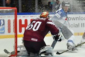 Latvijos ledo ritulio rinktinė skaudžiai pralaimėjo suomiams