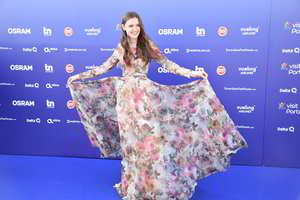 I. Zasimauskaitė žengė „Eurovizijos“ mėlynuoju kilimu: pasirinko sau neįprastą įvaizdį