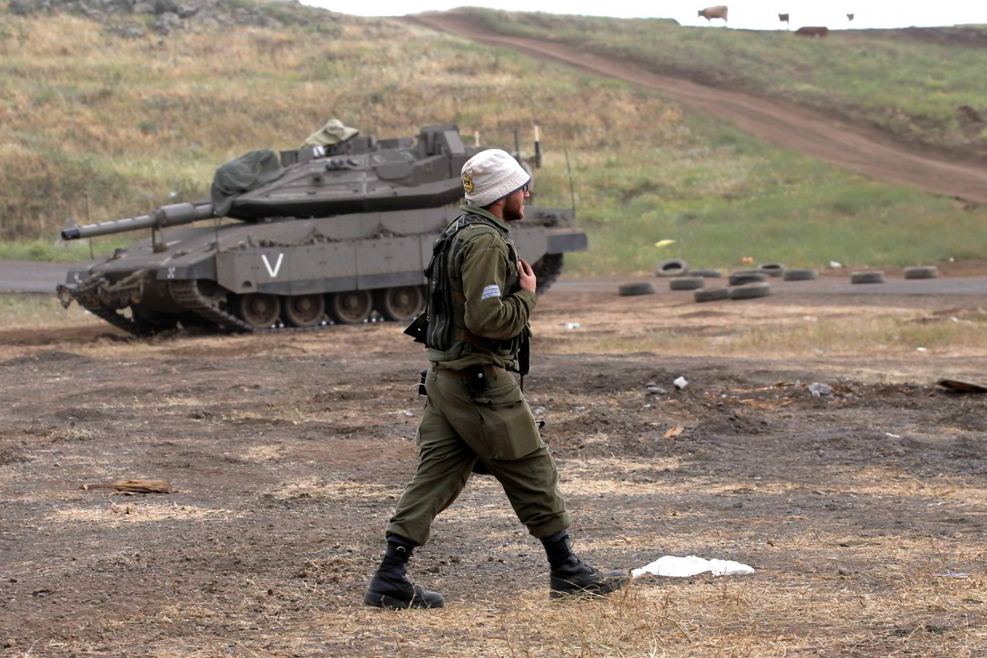 Manoma, kad Izraelio pajėgos gali suduoti smūgį Iranui. <br> AFP/Scanpix nuotr.