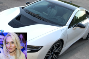 Oksana Pikul-Jasaitienė – prie itin prabangaus automobilio vairo