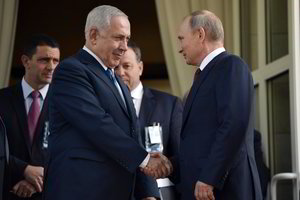 Izraelio premjeras B. Netanyahu susitiks Maskvoje su prezidentu V. Putinu