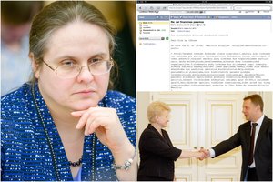 Seimo komitetas prokurorų prašys parodyti jiems D. Grybauskaitės ir E. Masiulio laiškus
