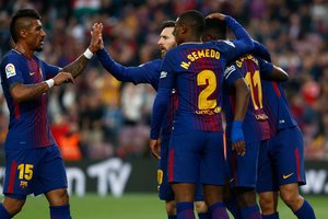 „Barcelona“ smaginosi su savo varžovais Ispanijos lygoje
