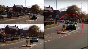 Per plauką nuo tragedijos dviračių lenktynėse: išgelbėjo tik žaibiška reakcija