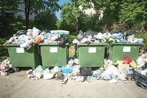 Iškuopti šiukšles – neįveikiama užduotis