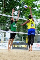 Lietuvos paplūdimio tinklininkai Šveicarijoje neįveikė olandiško barjero