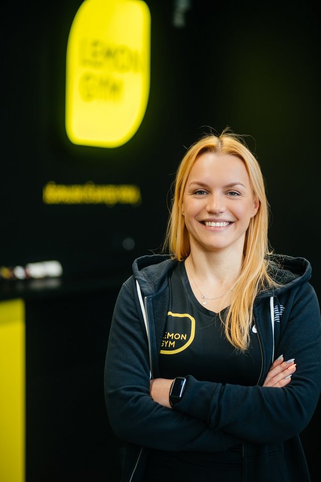  Sporto klubo „Lemon Gym“ treniruočių programų vadovė Neringa Jermalaitė.