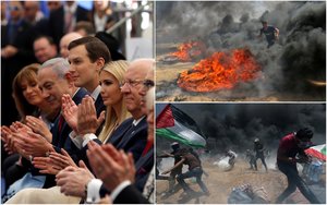 JAV ambasados Jeruzalėje atidarymo dieną – susirėmimai, žuvusiųjų skaičius auga