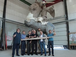 Iš Kijevo grįžęs Kauno meras: „Vytis bus galingiausia skulptūra Lietuvoje“