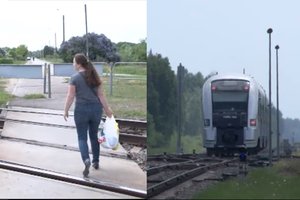 Paaiškėjo tragedijos priežastis, kodėl geležinkelio pervažoje žuvo mergaitė