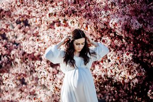 Septintą mėnesį besilaukianti šokėja Justina Žemaitytė neslepia – dirbti vis sunkiau