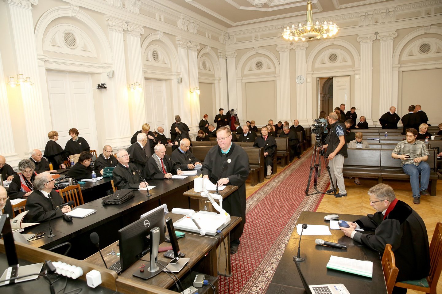  Teisme siūlomos bausmės tragiškų Sausio įvykių dalyviams. <br> R. Danisevičiaus nuotr.