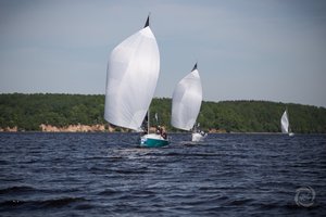 Jachta „Hornas“ nugalėjo antrajame Lietuvos buriavimo lygos etape