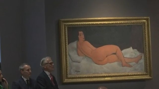 Dailininko A.Modigliani nutapytas aktas aukcione parduotas už neįtikėtiną sumą