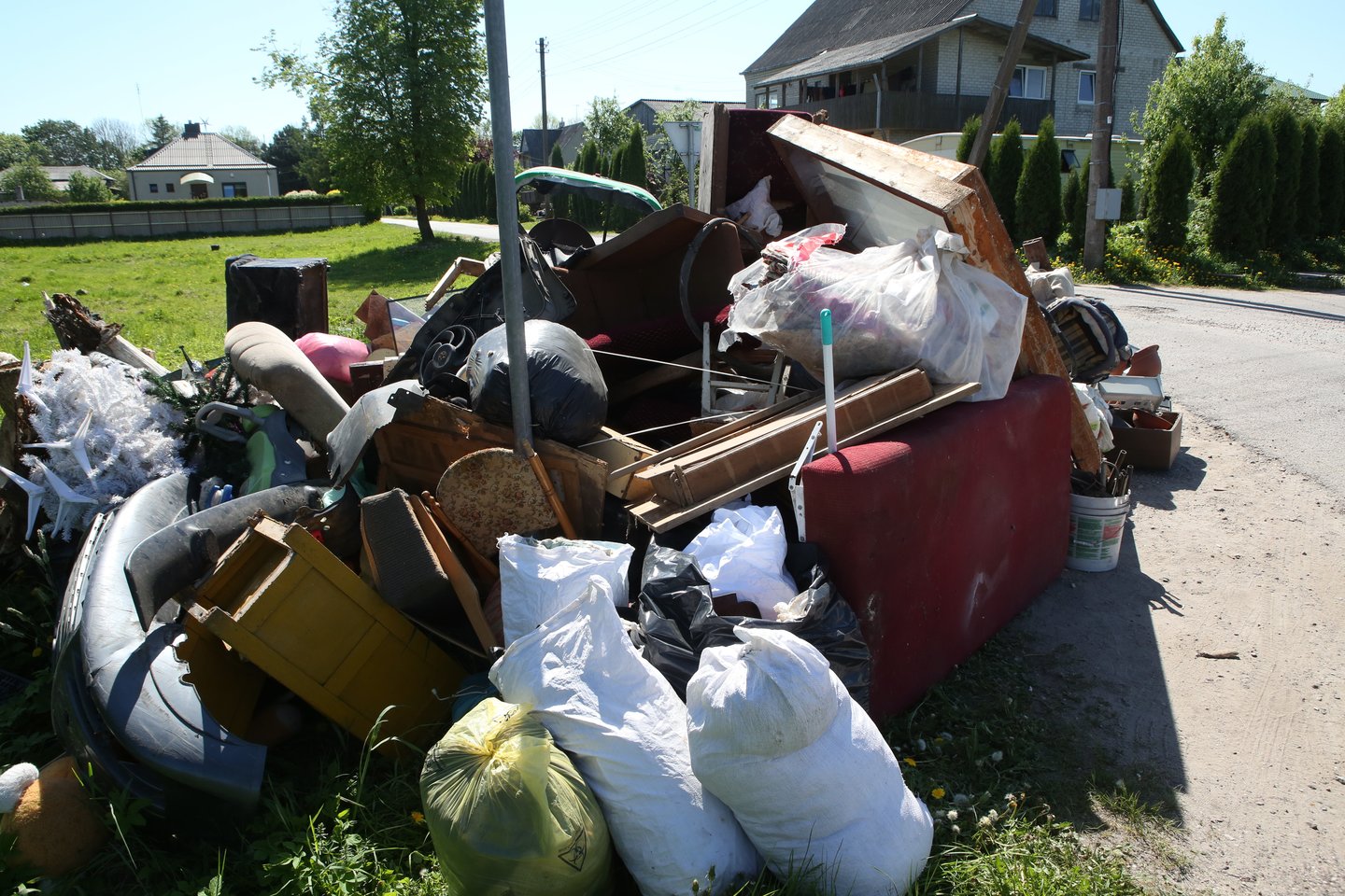 Šiukšlės.<br>M.Patašiaus nuotr.