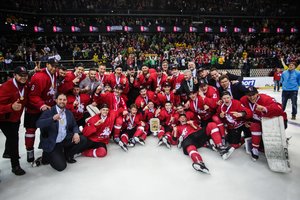 Lietuva nori antrus metus iš eilės rengti pasaulio ledo ritulio čempionatą