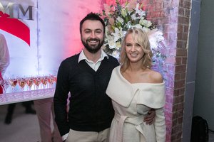 Visvaldo Matijošaičio sūnus Dainius su mylimąja susilaukė pirmagimio