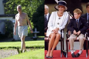 Ilgus metus princo Harry tėvu laikytas Dianos meilužis vėl pasirodė viešumoje