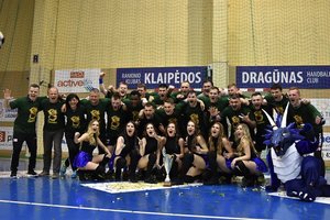 „Dragūnas“ niekam neatidavė čempiono karūnos