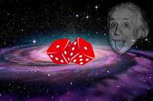 Įrodyta: Einšteinas klydo. Dievas žaidžia kauliukais