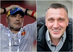 V. Ivanauskas apie šurmulį Baltarusijoje: „D. Maradona norėjo dirbti Europoje“