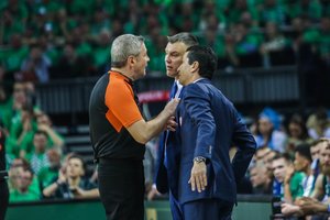 Paaiškėjo teisėjai, švilpsiantys „Žalgirio“ rungtynėse su „Fenerbahce“