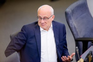 S. Jakeliūnas dūrė pirštu į tuos, kas pasiūlė pensijų reformą: tai peržengia įgaliojimų ribas