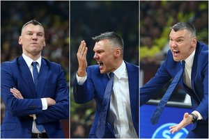 Balsą prarėkęs Šarūnas Jasikevičius „Žalgirio“ vyrams tarė nuoširdų „myliu“