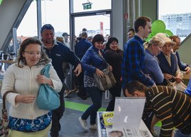 Vilniuje atidarė sau neįprastą parduotuvę – pirkėjai grūmėsi norėdami patekti į vidų