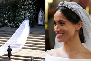 Paaiškėjo, kiek kainavo princą Harry užbūrusi Meghan Markle vestuvinė suknelė
