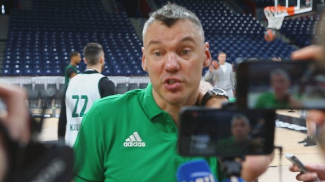 Šarūnas Jasikevičius: kova su CSKA – proga padaryti tai, kas nepavyko