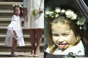 Dėdės vestuvėse princesė Charlotte pakerėjo charizma