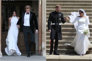 Meghan Markle vakarui pasipuošė amą atimančia suknele