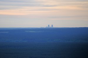 Specialistai teigia, kad vėjas radiaciją iš Astravo į Lietuvą neštų 36 proc. tikimybe