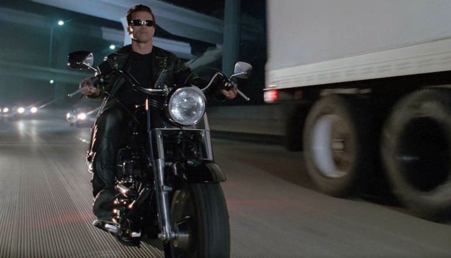 Scena iš filmo „Terminatorius 2: paskutinio teismo diena“.<br> Ekrano nuotr.