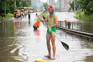 Vilnius sugalvojo, kaip išgelbėti per liūtis skęstančią T. Narbuto gatvę