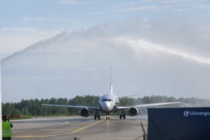 Kaune „Žalgirio“ krepšininkų laukė neįprastos maudynės ir baikerių palyda