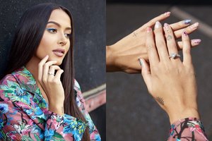 Karolina Meschino pristatė savo svajonių sužadėtuvių žiedą