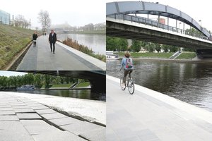 Vilniaus merui – kaltinimai dėl grėsmingai besiveriančių  įgriuvų 