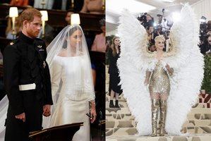 Katy Perry pažėrė kritikos Meghan Markle suknelei