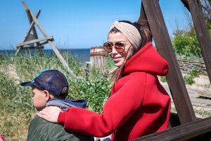 Per atostogas Elvyra Monginienė rado atokią vietą mintims