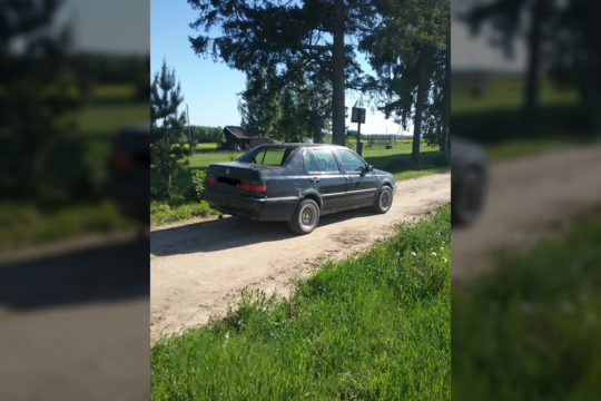 Automobilio savininkas vairą patikėjo girtesniam už save bičiuliui
