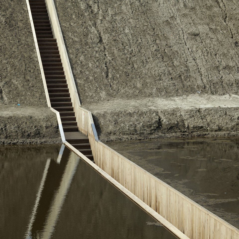  Tiltas Nyderlanduose. <br> RO&amp;AD Architecten/archdaily.com nuotr.