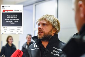 Vairuotojo prašymas pribloškė Benediktą Vanagą