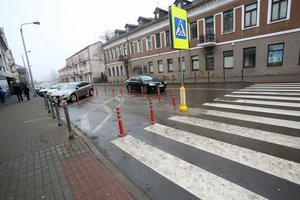 Vilniuje partrenktas ir sužalotas pėsčiasis