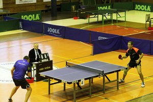Lietuvos stalo tenisininkai Europos komandų čempionato atrankoje iškovojo trečiąją pergalę