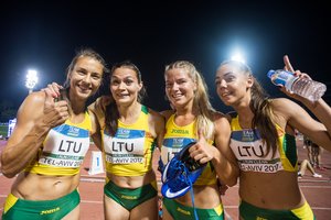 Lietuvos bėgikių estafetės komanda sieks prasibrauti į olimpines žaidynes