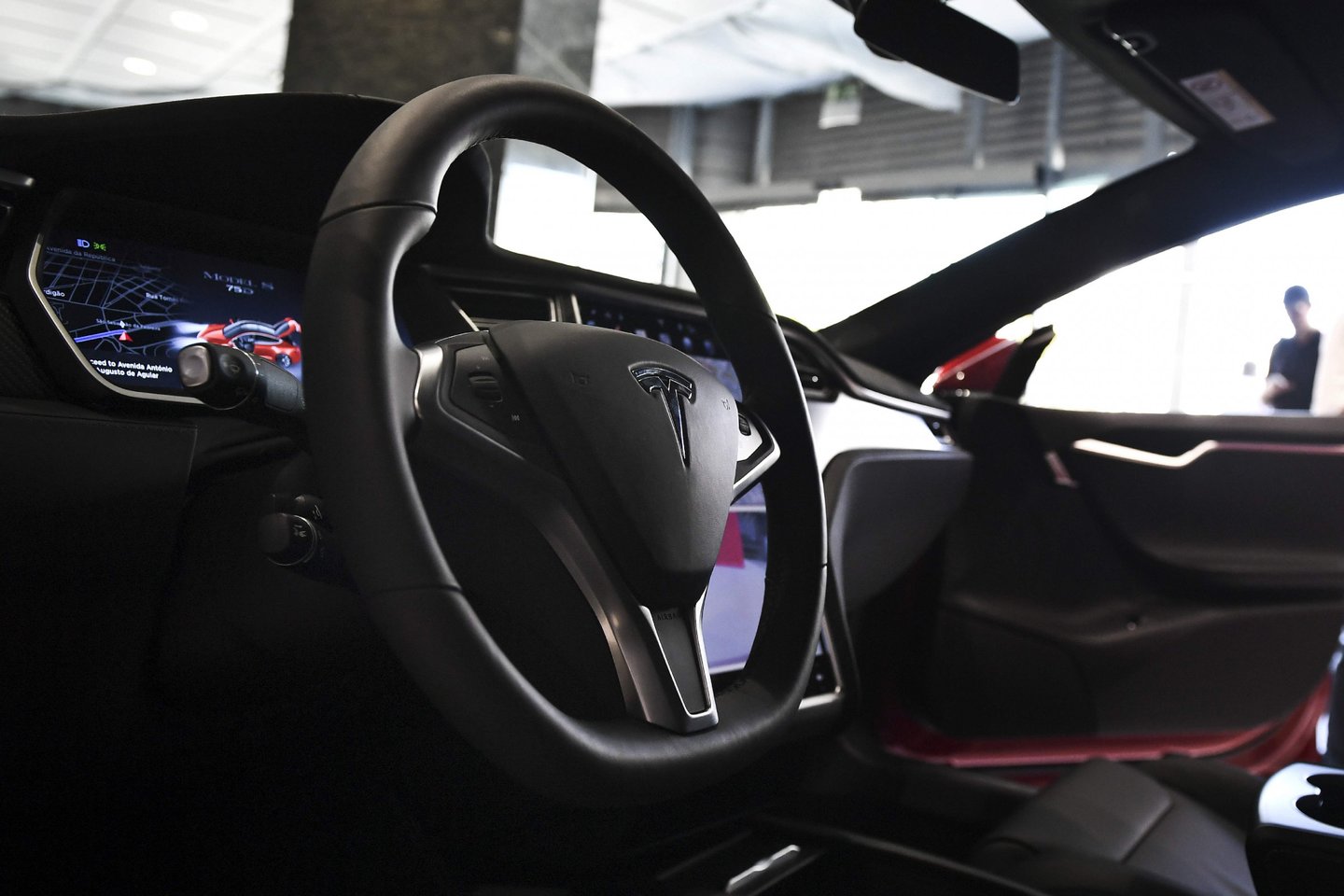  „Tesla" jau ėmė daryti nuolaidas Kinijoje.<br> AFP/Scanpix nuotr.